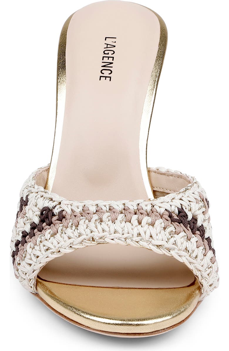 L'AGENCE Moyes Slide Sandal, Alternate, color,