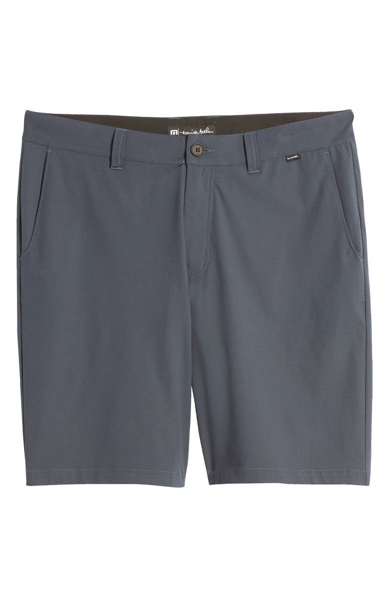 TravisMathew Starnes Stretch Performance Shorts, Alternate, color, Mood Indigo