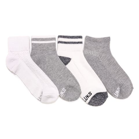 Dream Step Mini Crew Socks, 4 Pair Pack