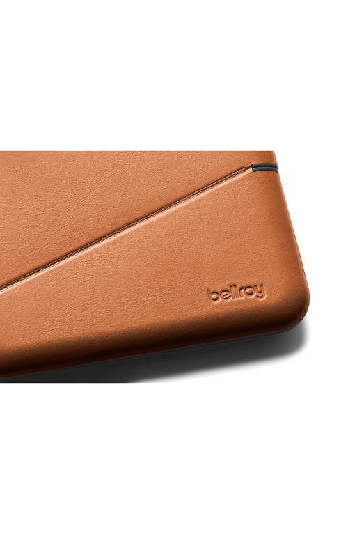 Shop Bellroy Flip Card Case In Terracotta