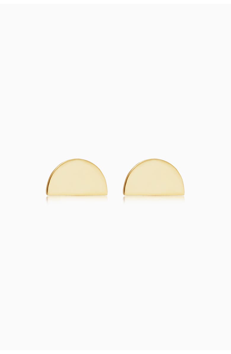 Oradina 14K Yellow Gold Cabana Studs, Alternate, color, Yellow Gold