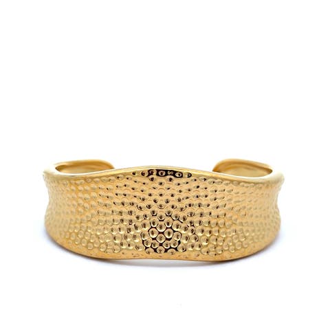 Sculptural Cuff Bangle
