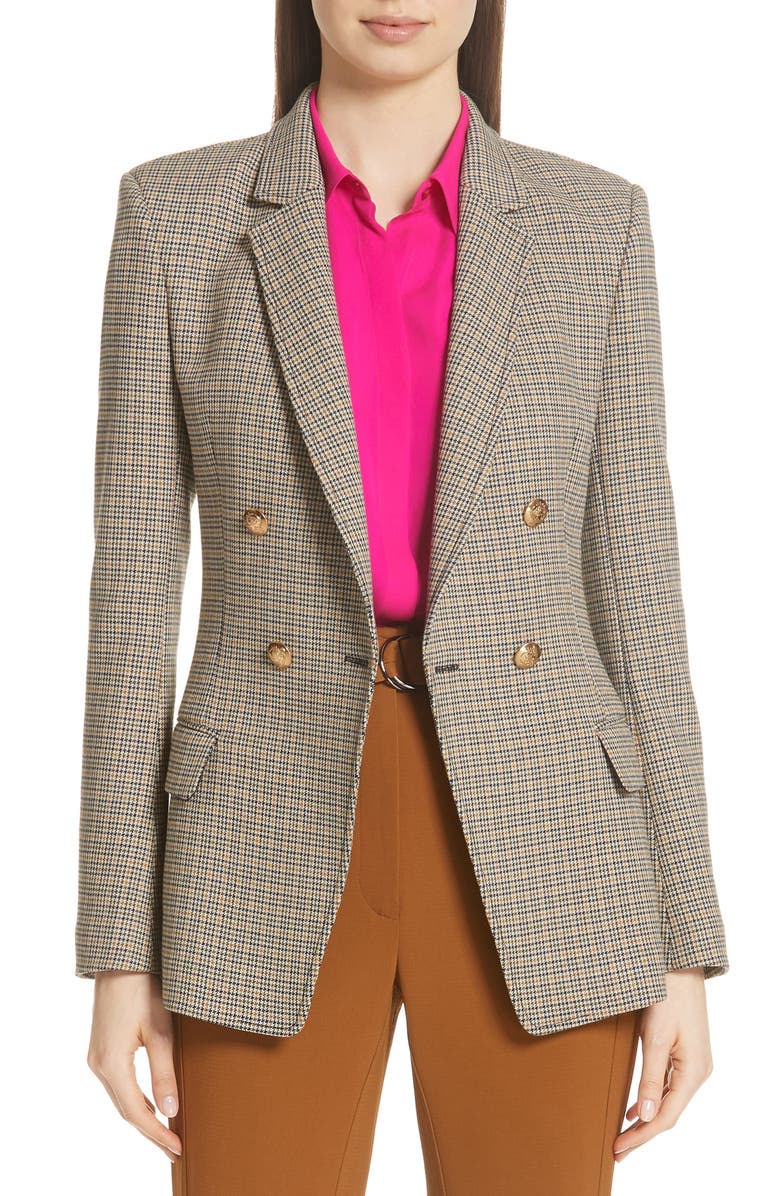 A.L.C. Sedgwick Check Blazer, Main, color,