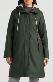 Hunter Cindy Rubberized Padded Rain Jacket