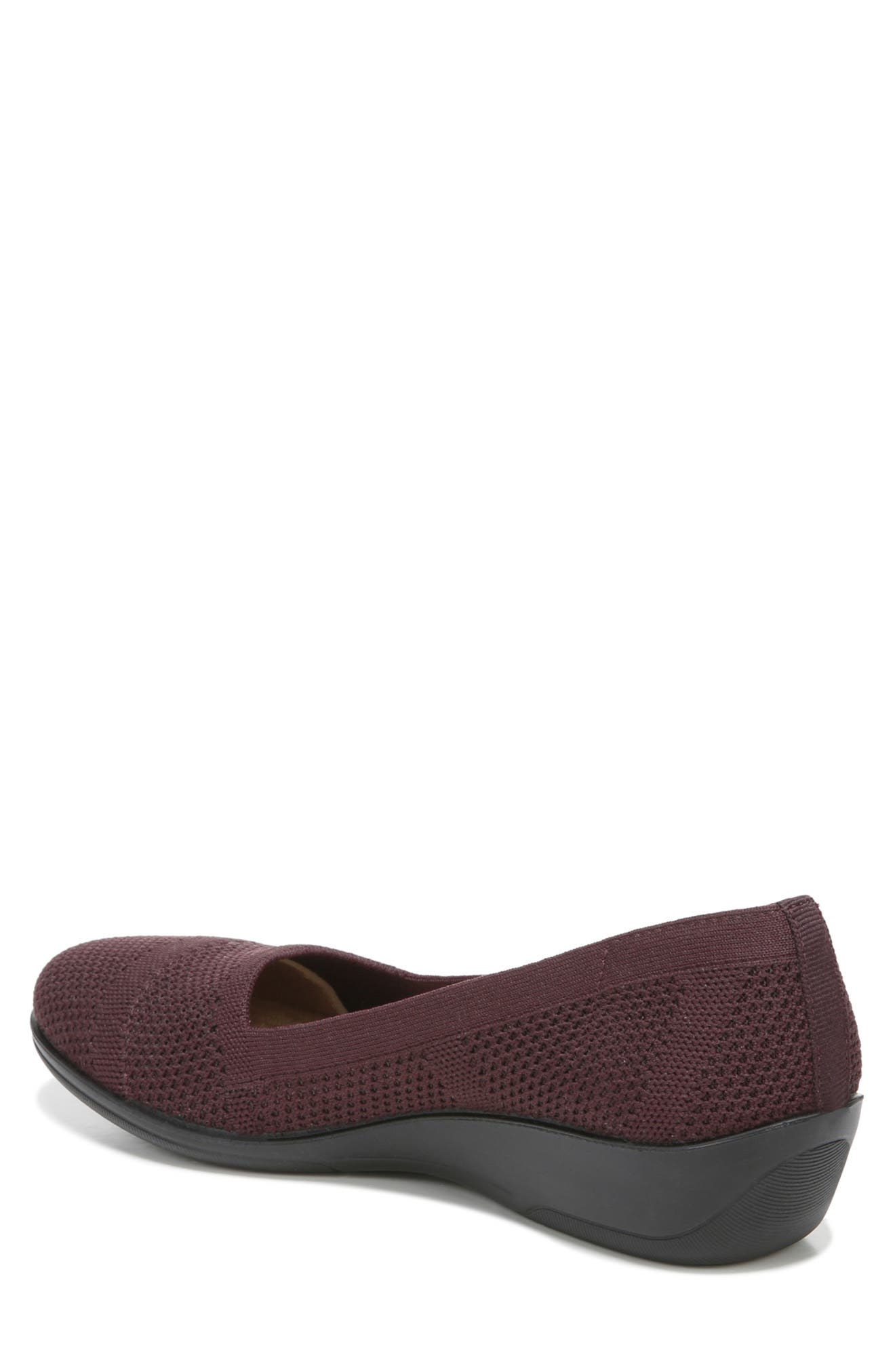 Immy Wedge Loafer, Alternate, color, PINOT NOIR