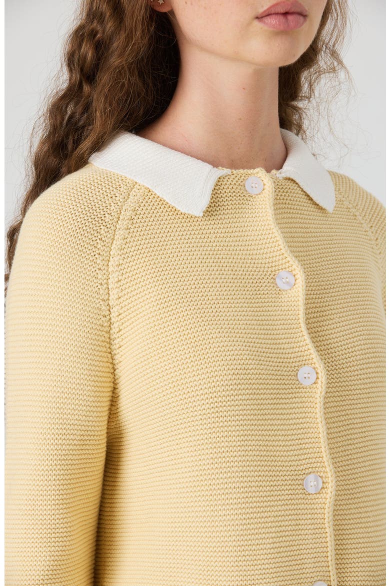 Chloe Cardigan, Alternate, color, Yellow