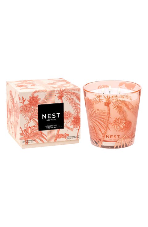Something Tropical Decorative Three-Wick Scented Candle