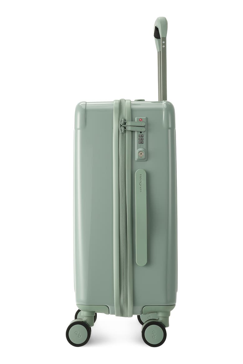 Nostos Glossy Spinner Carry-On, Alternate, color, LAGUNA