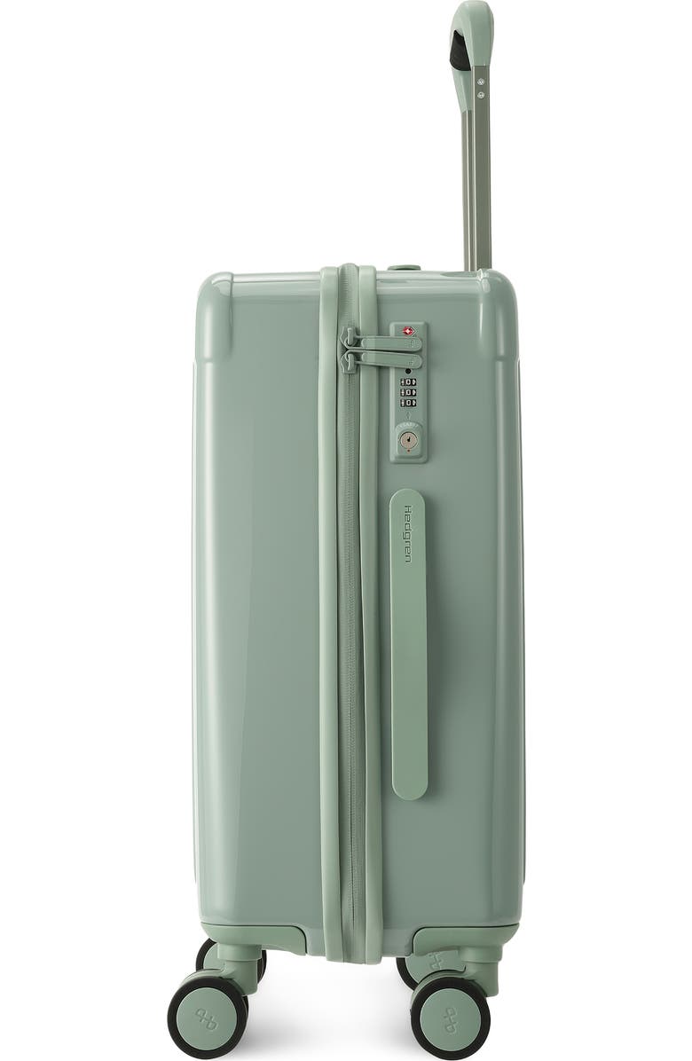 Hedgren Nostos Glossy Spinner Carry-On, Alternate, color, Laguna