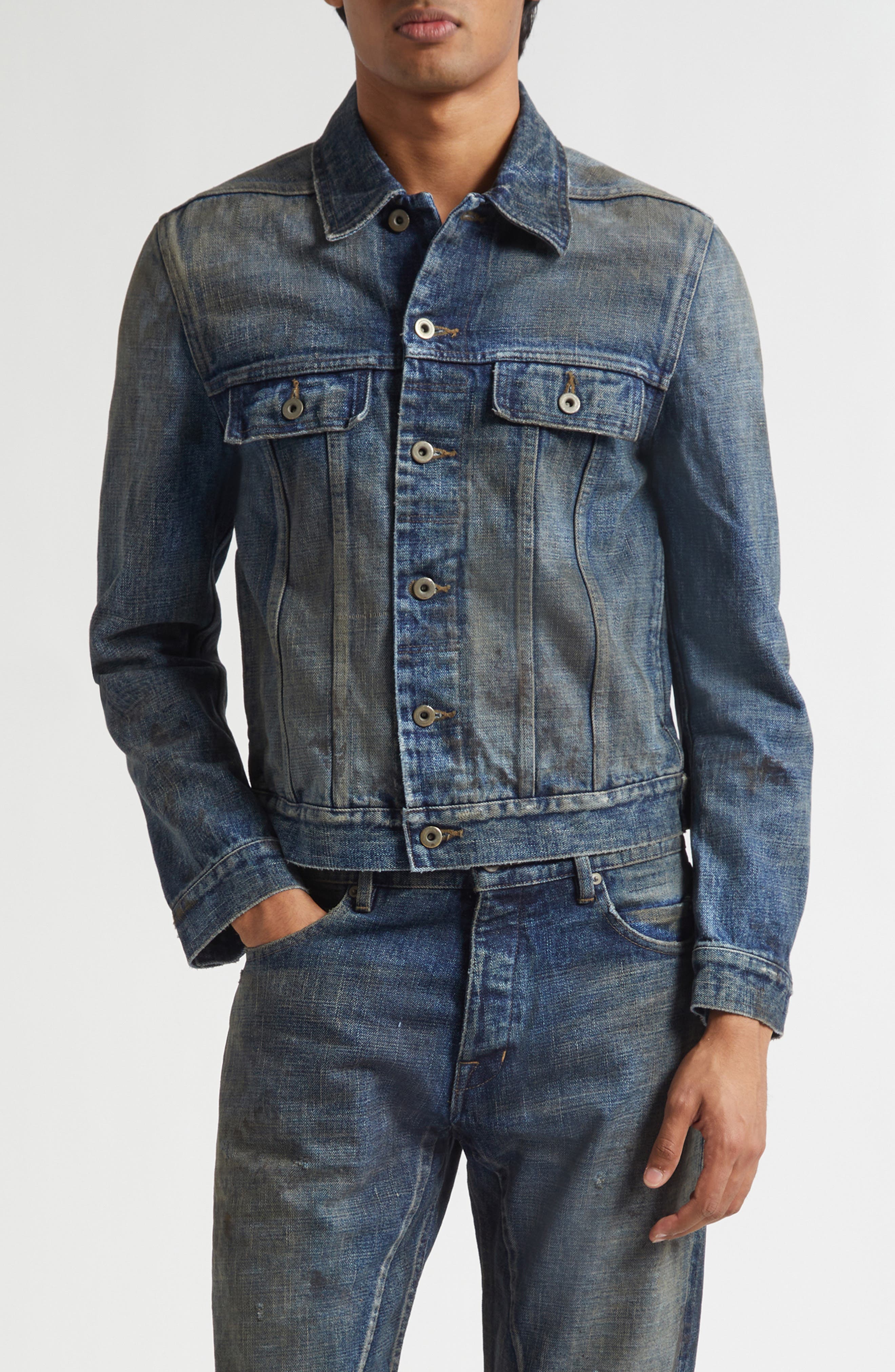 RICK OWENS DRKSHDW TRUCKER JKT L Rick Owens DRKSHDW Trucker Jacket 