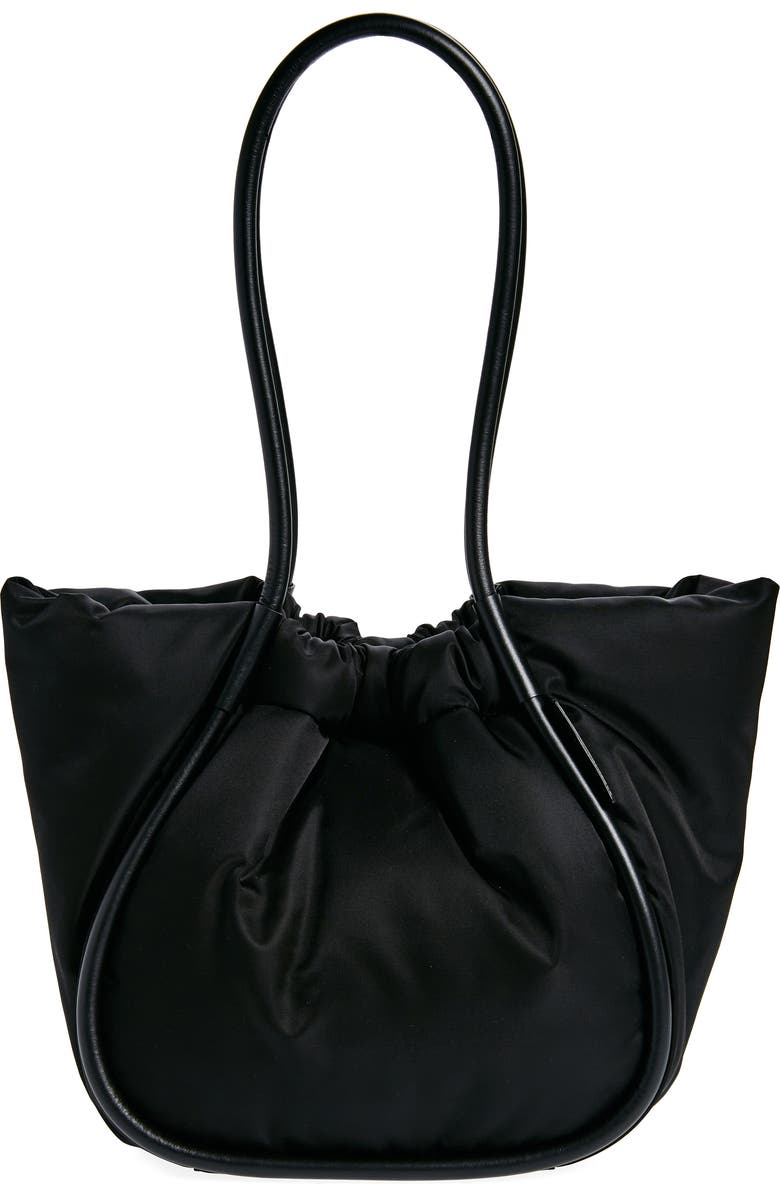 Proenza Schouler Large Ruched Nylon Tote, Main, color,