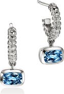 John Hardy Heishi London Blue Topaz Drop Earrings
