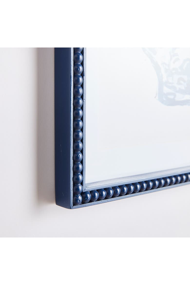 Ornamental Urns In Blue Study Framed Wall Art Set of 4, Alternate, color, Blue