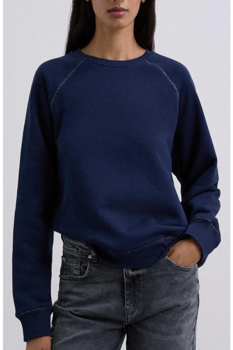 Verticallogo Sweater, Main, color, Navy