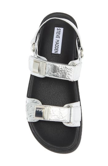 Steve Madden Marnie Slingback Sandal In Silver