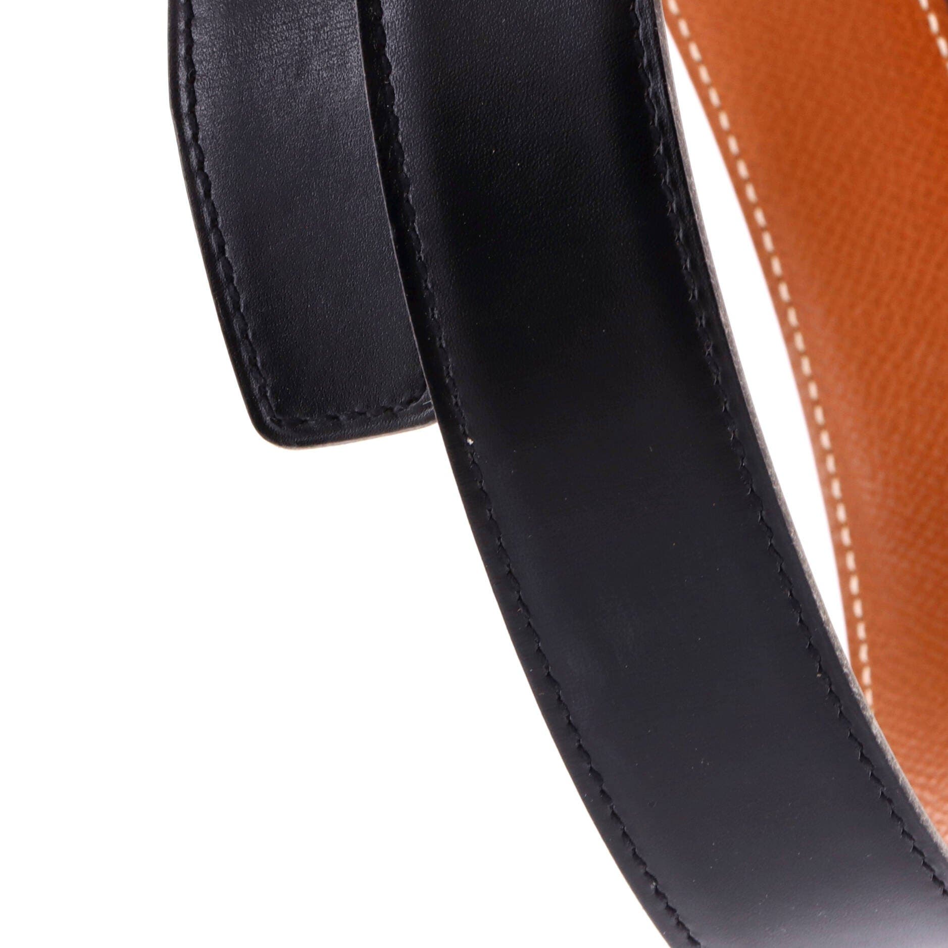 Constance Reversible Belt Leather Medium, Alternate, color, Black