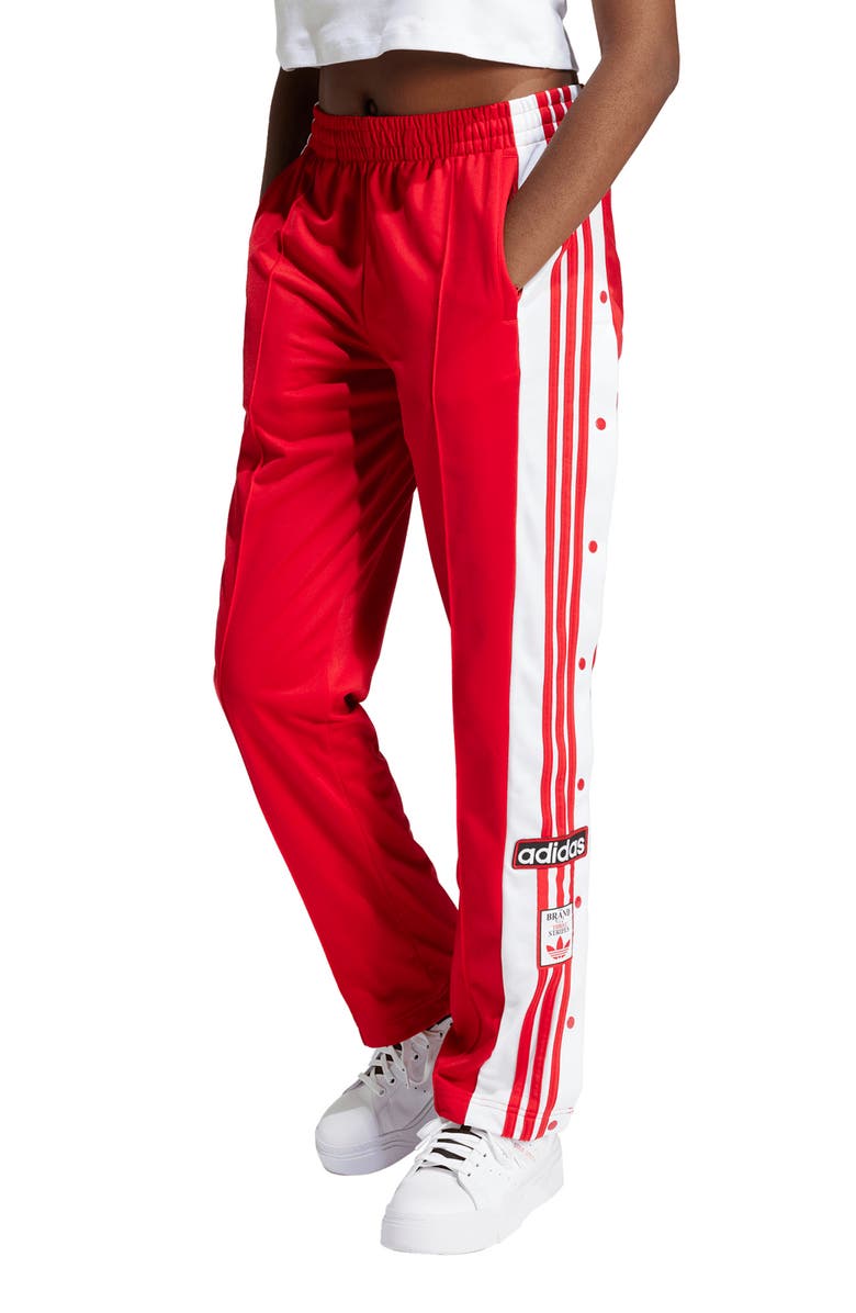 adidas Adibreak Track Pants, Main, color, Better Scarlet