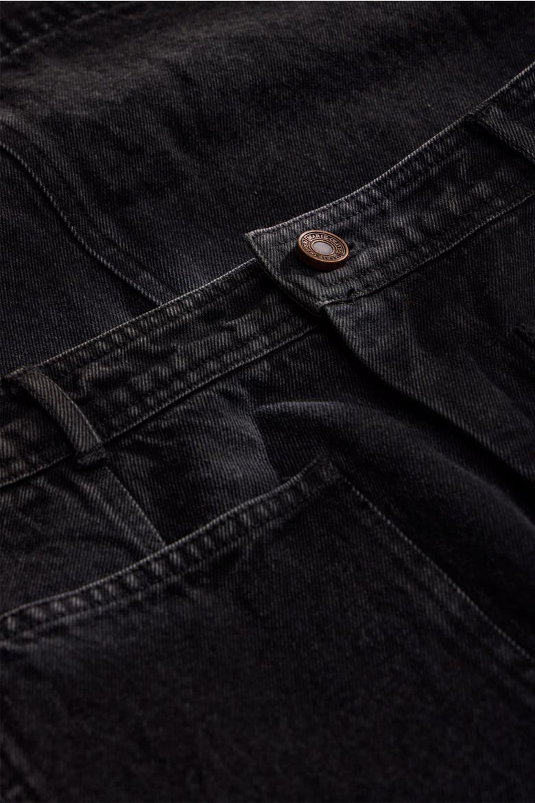 Leighton Denim Skirt, Alternate, color, Pavement