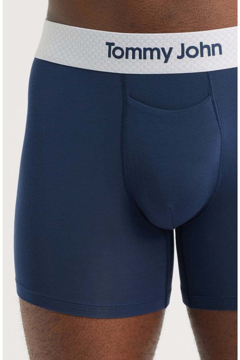 Second Skin 4-Inch Golf Ball Waistband Boxer Briefs, Alternate, color, DRESS BLUES GOLF BALL WB