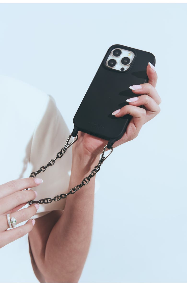 Cordée Cases 12 Phone Chain Set, Alternate, color, Black