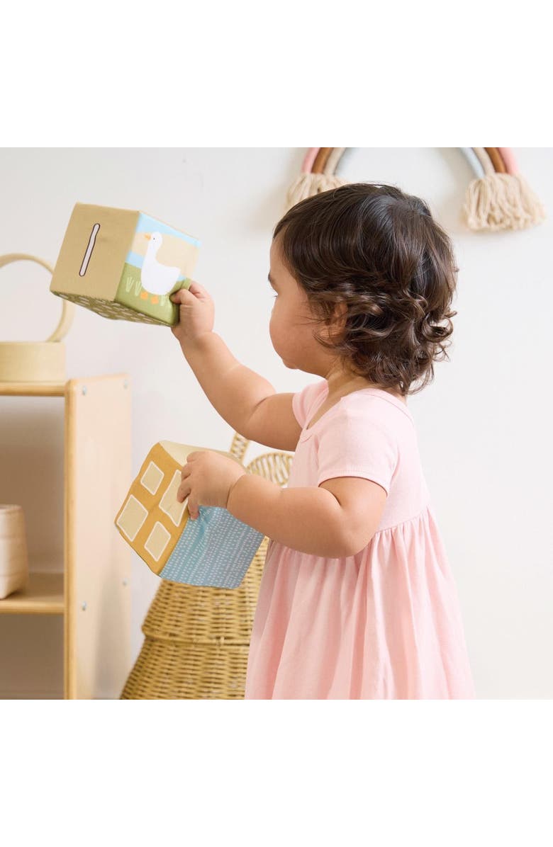 Kaplan Early Learning Company Farm Animal Soft Blocks - 6 Pieces, Alternate, color, Multicolored