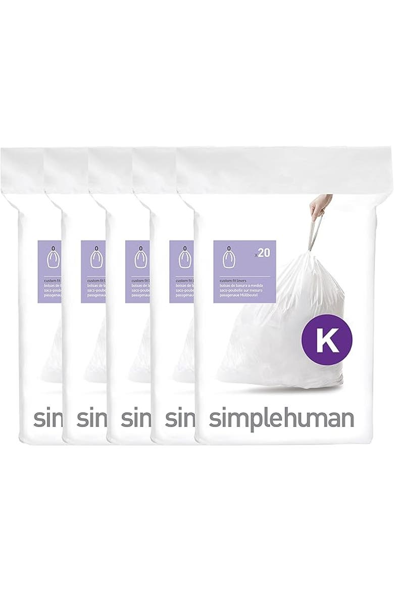 Code K Custom Fit Liners with Quick Dispense Packs, Main, color, 100 Liners