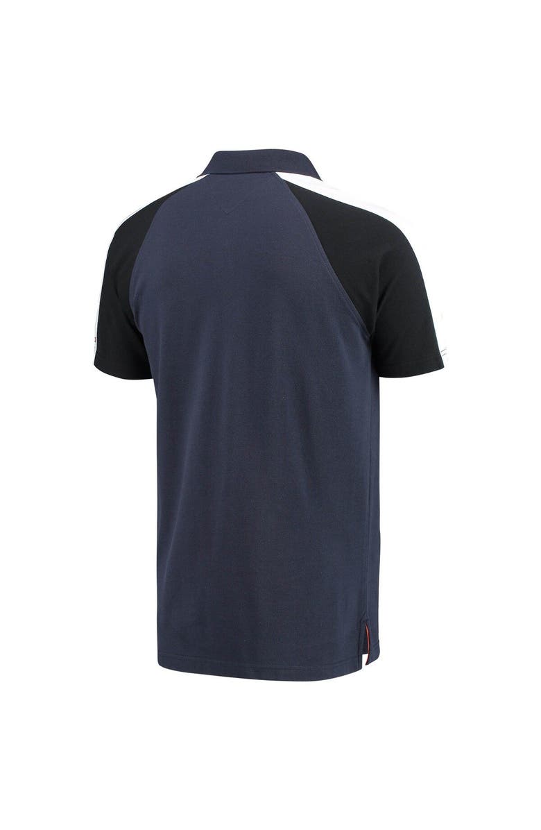 Tommy Hilfiger Men's Tommy Hilfiger Navy/White Chicago Bears Holden Raglan Polo, Alternate, color, Navy