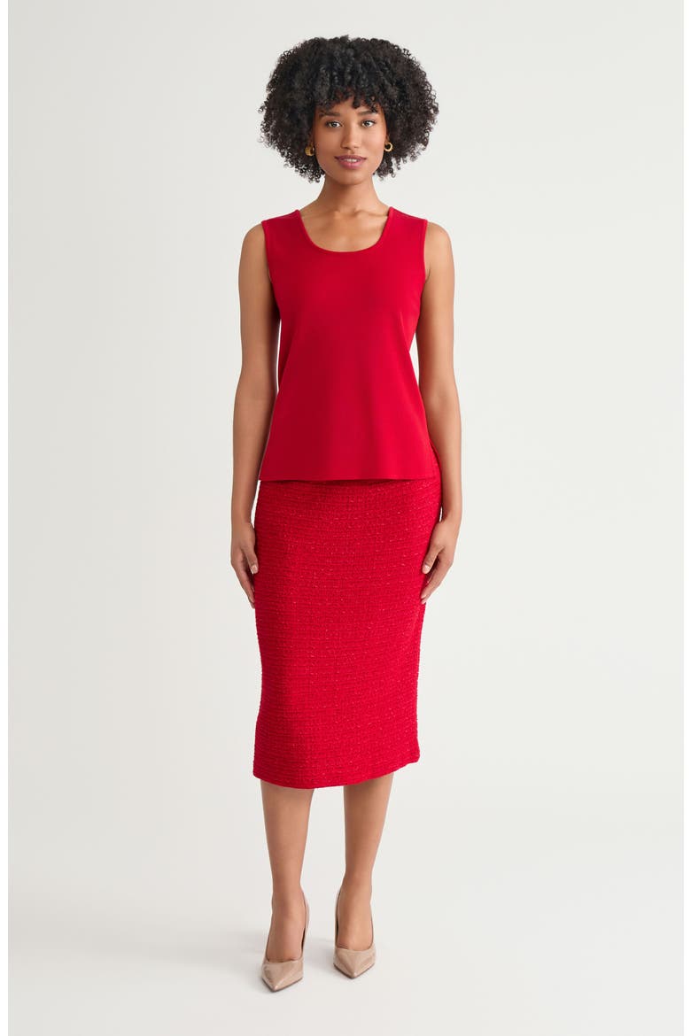 Scoop Neck Mid Length Knit Tank, Alternate, color, HOLIDAY