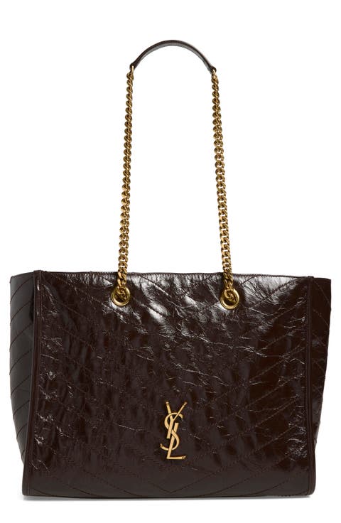 East/West Niki Leather Shopper