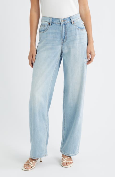 High Waist Baggy Wide Leg Jeans