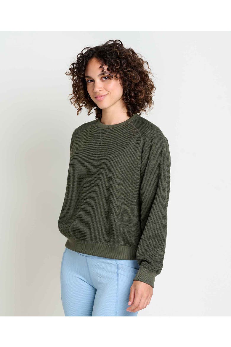 W's Bitterroot LS Pullover, Main, color, Olive