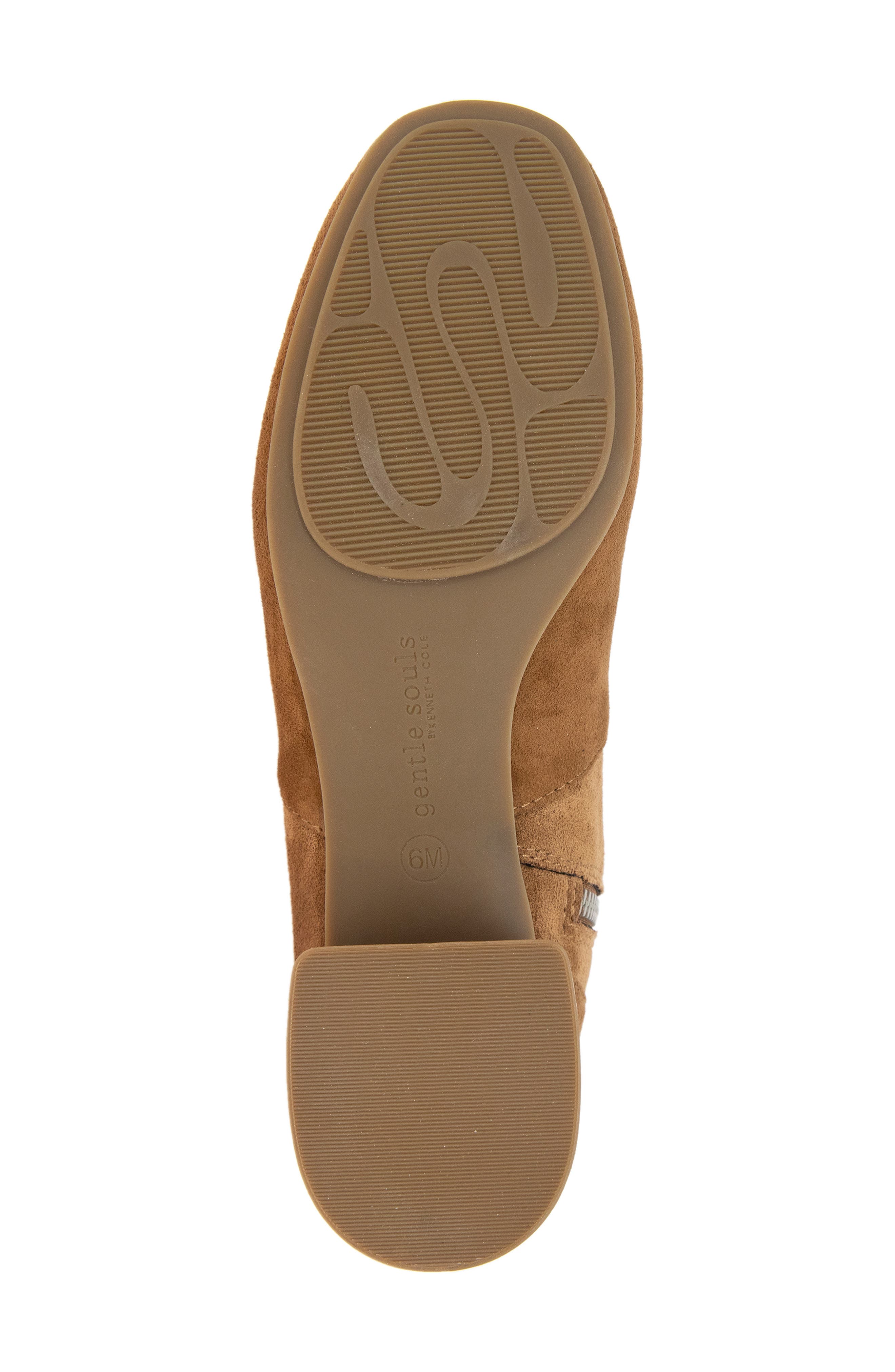 Emily Zip Bootie, Alternate, color, COGNAC SUEDE