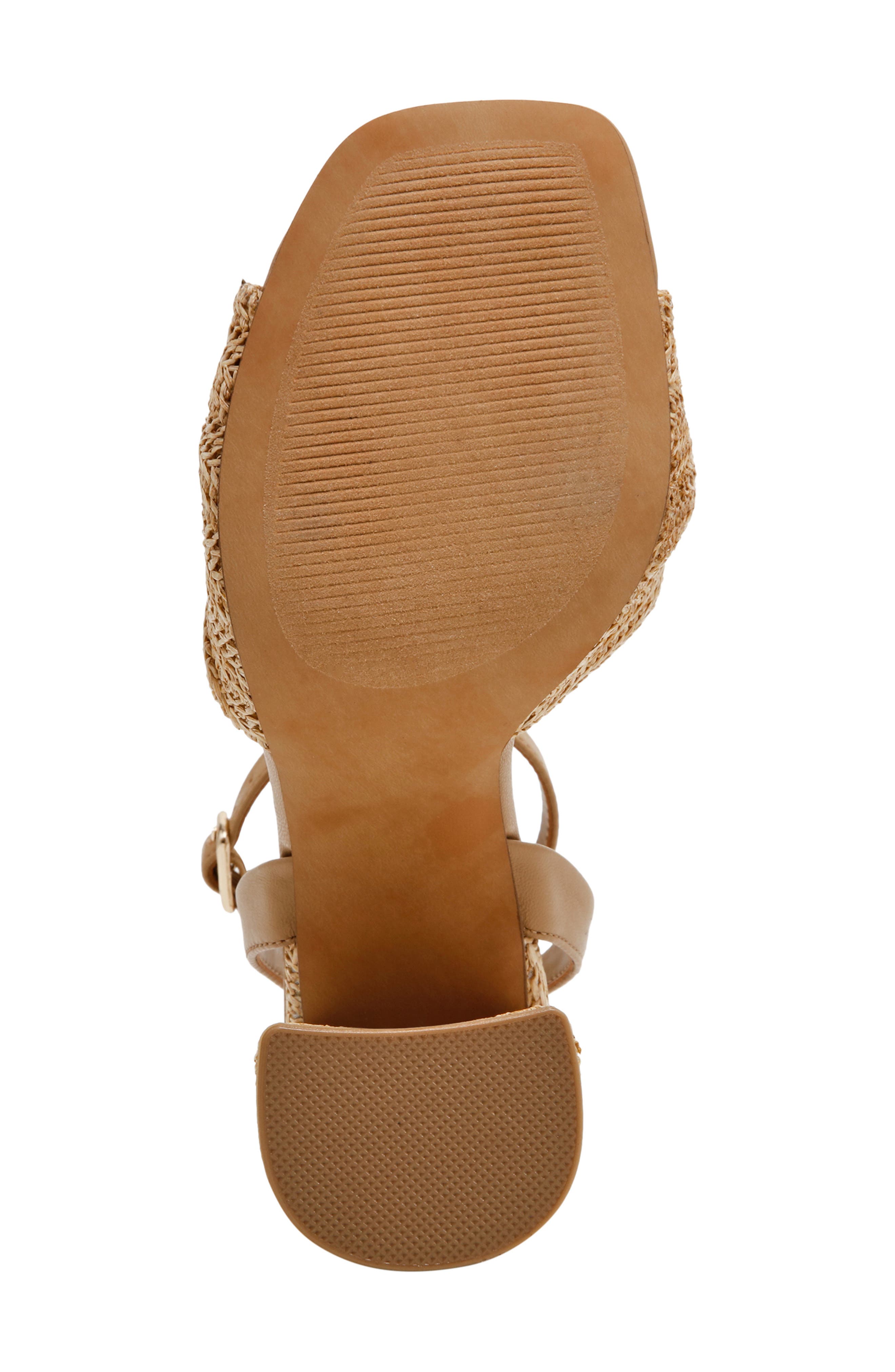 Steve Madden Mandy Ankle Strap Sandal, Alternate, color, Raffia