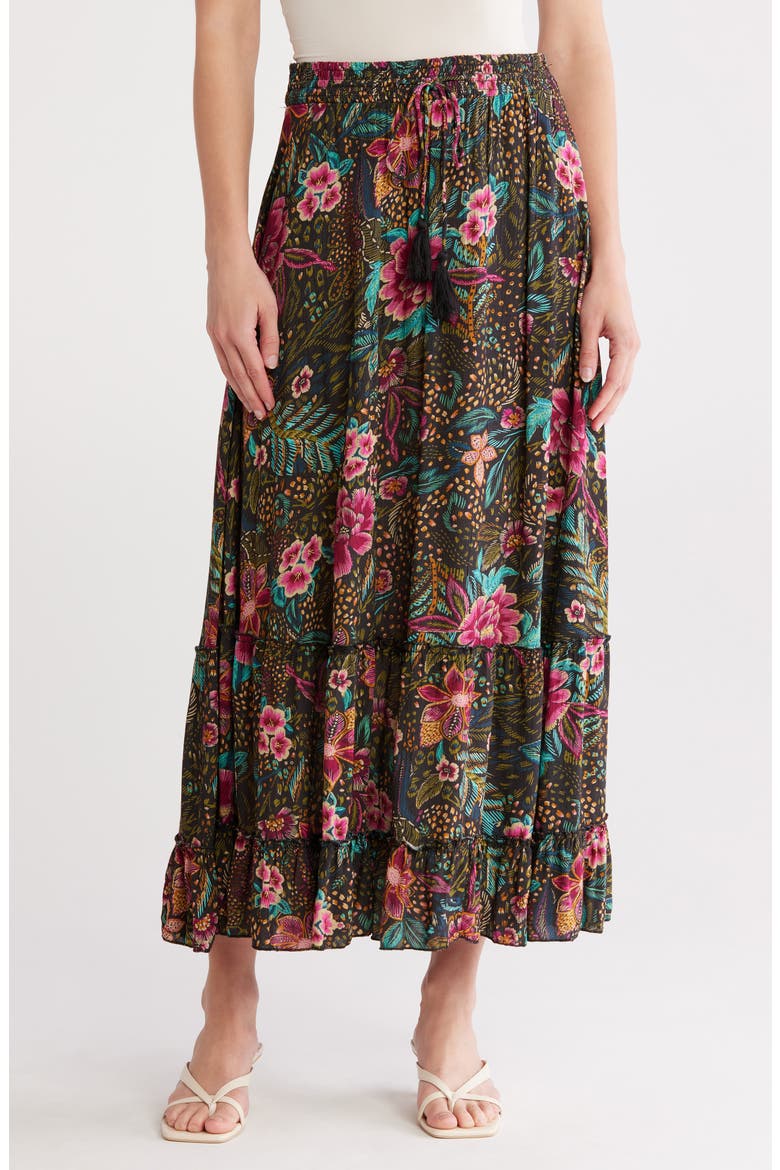 Print Skirt, Main, color, HAWAII AFTER DARK