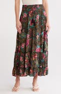 T Tahari Print Skirt