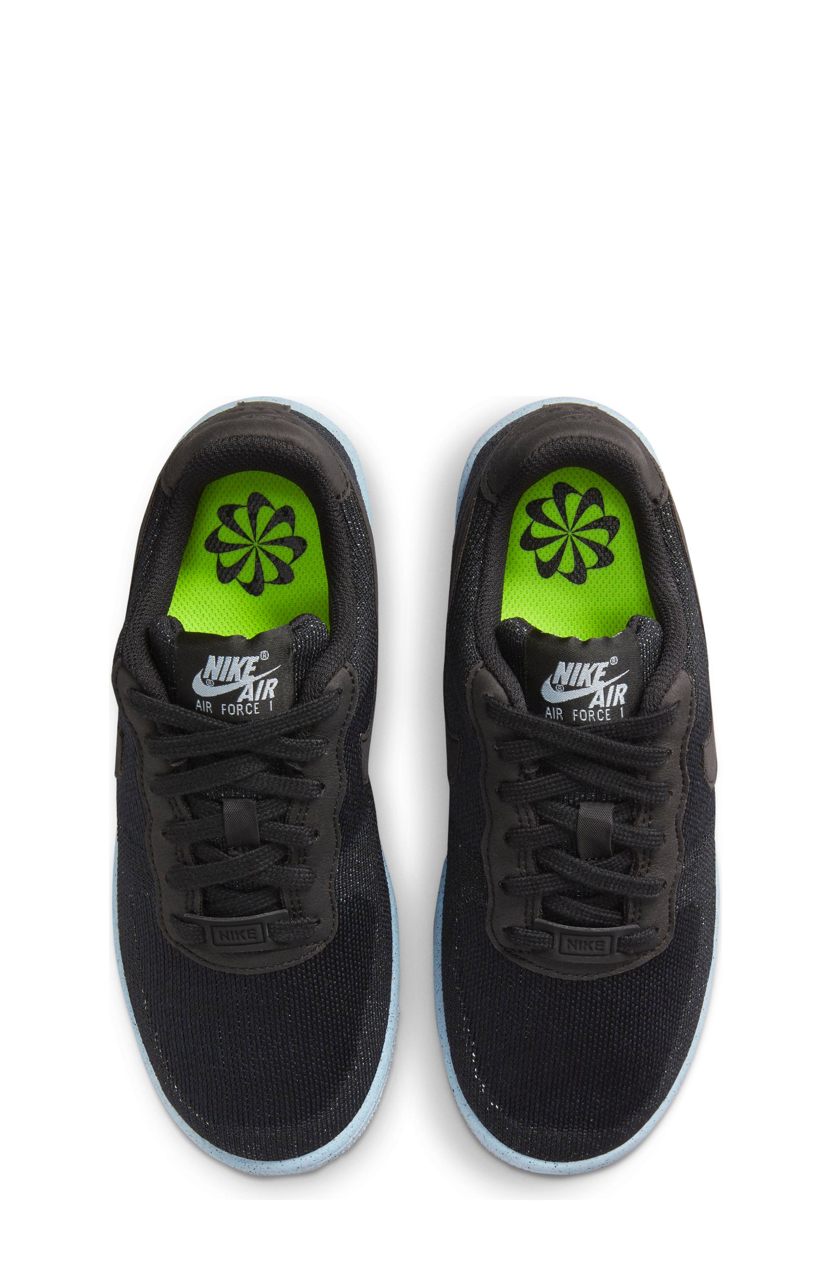 Nike Air Force 1 Crater Flyknit Sneaker, Alternate, color, 