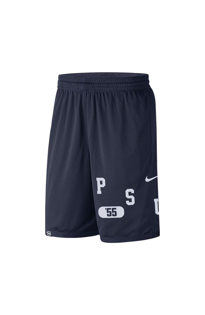 Nike Men's Nike Navy Penn State Nittany Lions Wordmark Performance Shorts, Alternate, color,