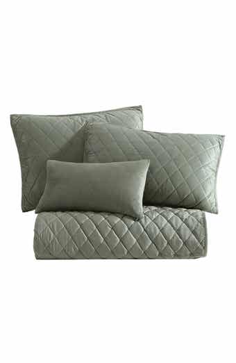 Solid Diamond Quilt Set