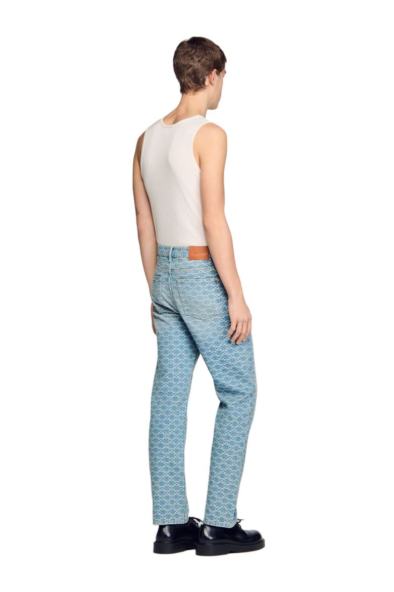 Regular-fit Square Cross jeans, Alternate, color, Sky blue