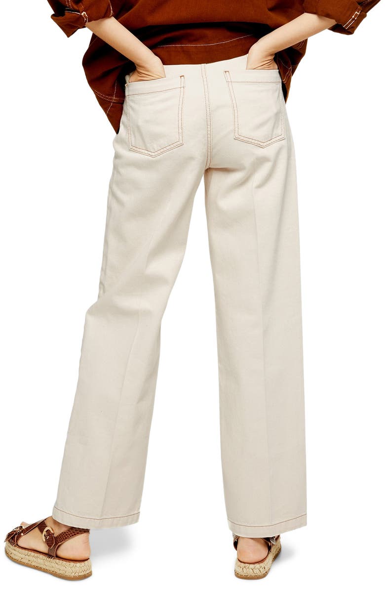 Topshop Parallel Straight Leg Jeans, Alternate, color,