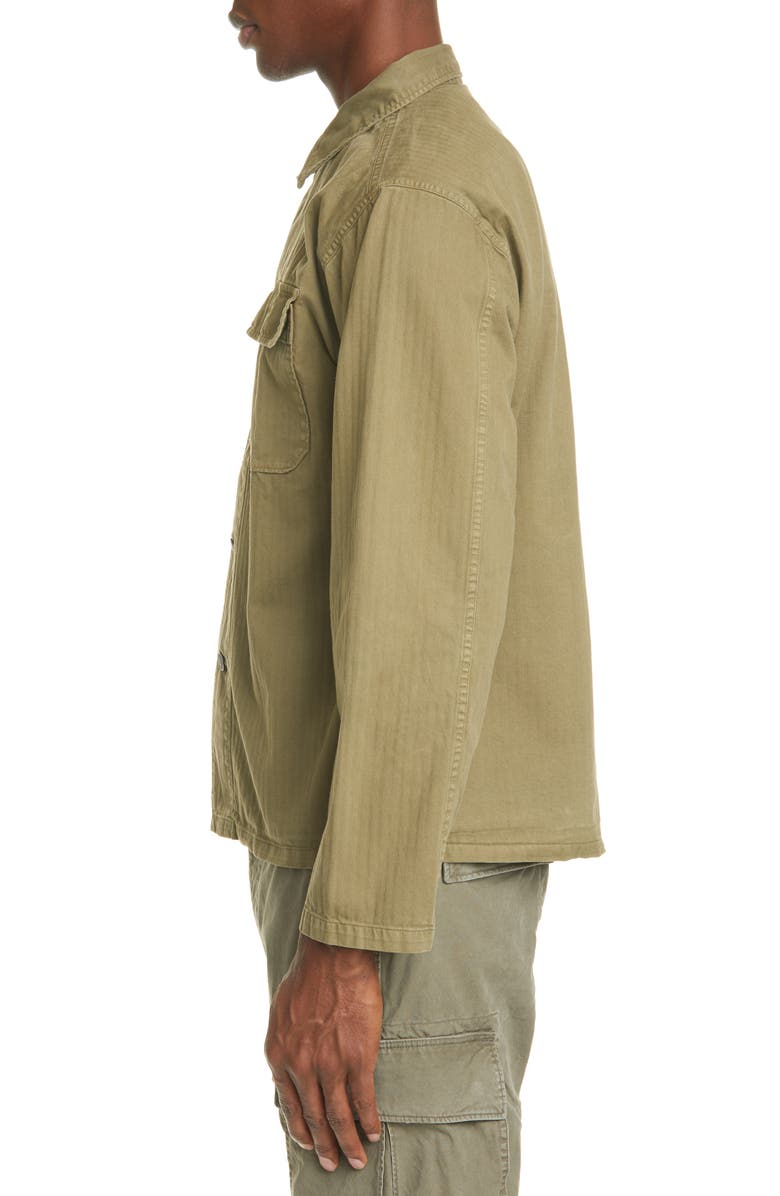 Double RL RRL Curtis Military Shirt Jacket, Alternate, color, 