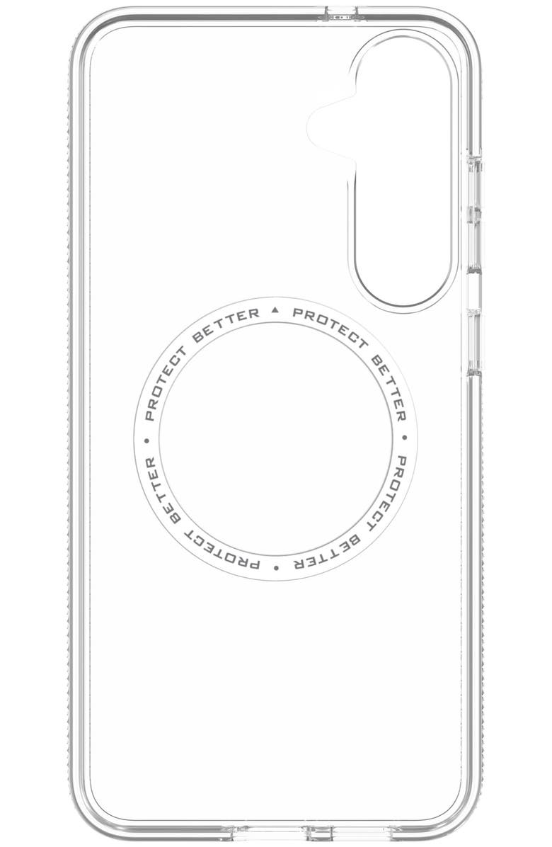 ZAGG Crystal Palace Snap MagSafe Case for Samsung Galaxy S25+, Alternate, color, Clear