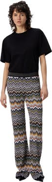 Missoni Long Pants With Chevron Pattern