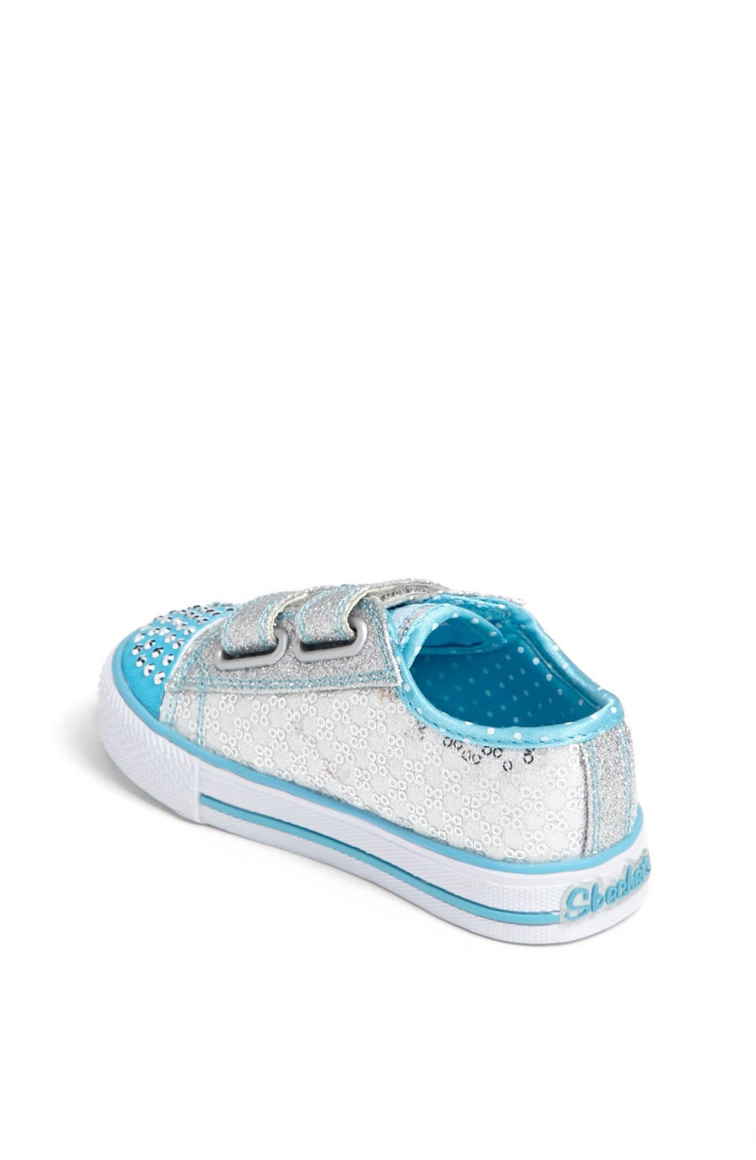 SKECHERS 'Shuffles - Sweet Steps' Light-Up Sneaker, Alternate, color, 