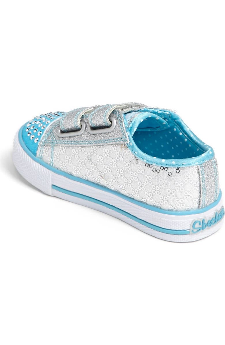 SKECHERS 'Shuffles - Sweet Steps' Light-Up Sneaker, Alternate, color,