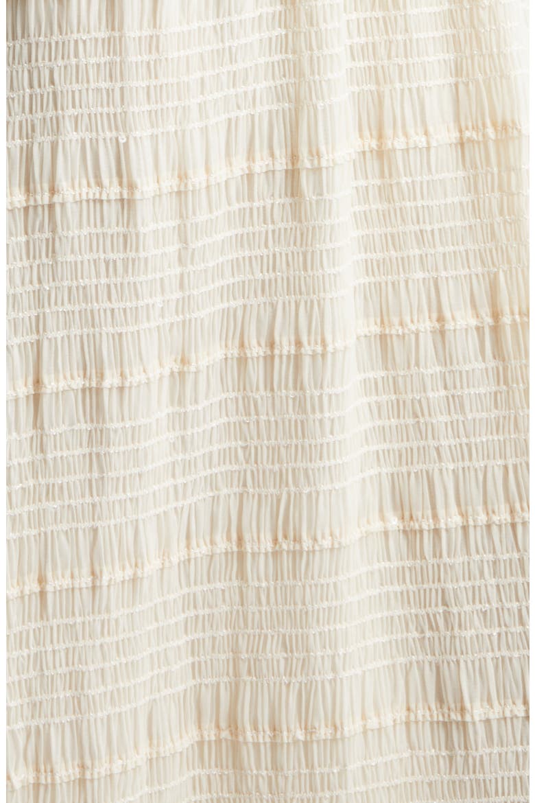Hazel Halter Dress, Alternate, color, BONE CHIFFON