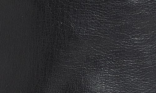 Nordstrom Rack Faux Leather Bucket Hat In Black