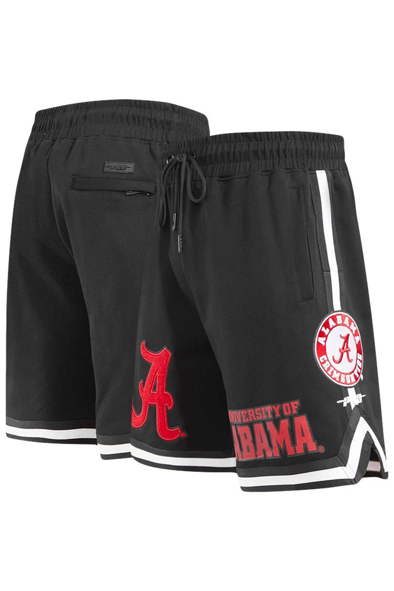 Men's Pro Standard Black Alabama Crimson Tide Classic Shorts, Main, color, Black