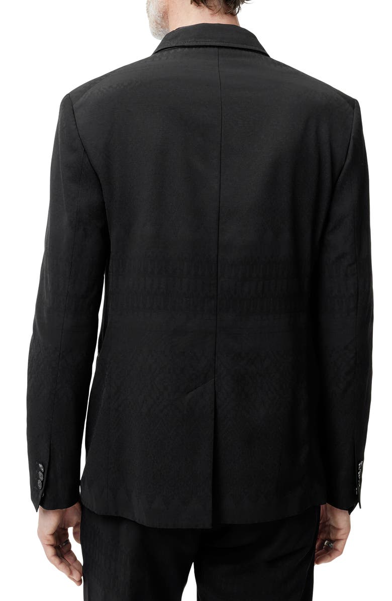 John Varvatos Gerry Slim Fit Blazer, Alternate, color, Black
