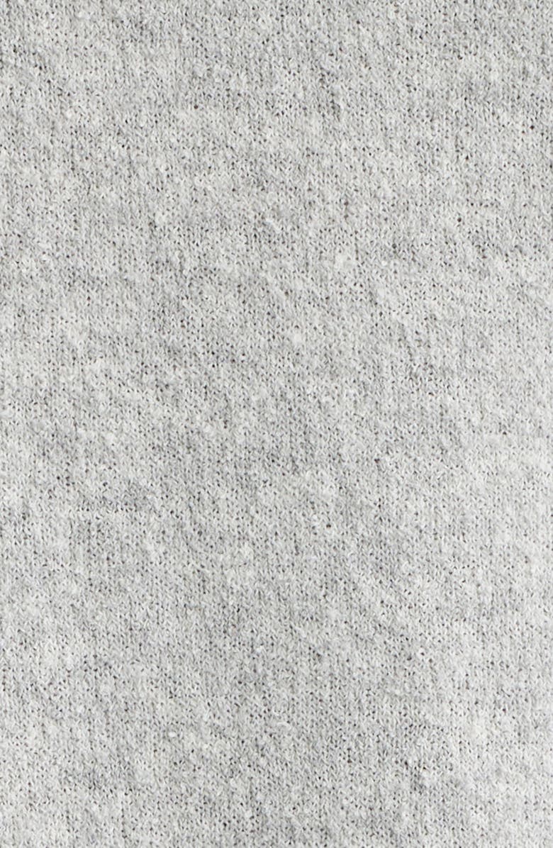 Scott Barber Solid Bouclé Polo, Alternate, color, Silver